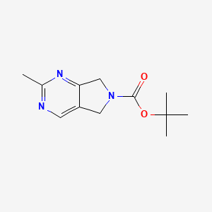 tert-Butyl 2-methyl-5H-pyrrolo[3,4-d]pyrimidine-6(7H)-carboxylate