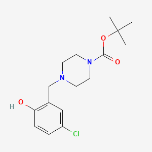 4-(5-Chloro-2-hydroxybenzyl)-piperazine-1-carboxylic acid tert-butyl ester