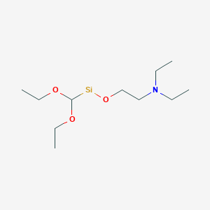 molecular formula C11H25NO3Si B14629627 CID 78063275 