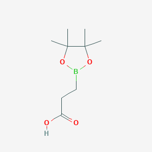 3-(4,4,5,5-Tetramethyl-1,3,2-dioxaborolan-2-yl)propanoic acid