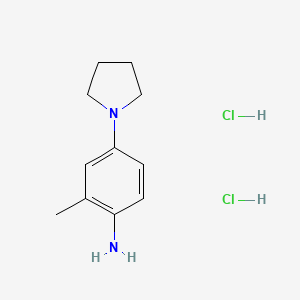 2-Methyl-4-(pyrrolidin-1-yl)aniline dihydrochloride