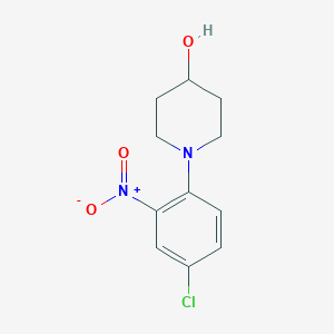 1-(4-Chloro-2-nitrophenyl)-4-piperidinol