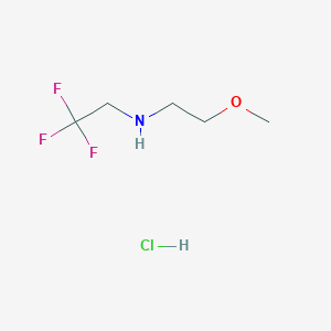 (2-Methoxyethyl)(2,2,2-trifluoroethyl)amine hydrochloride