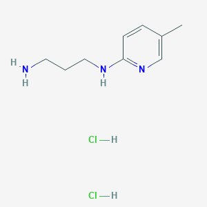 N-(3-aminopropyl)-5-methylpyridin-2-amine dihydrochloride