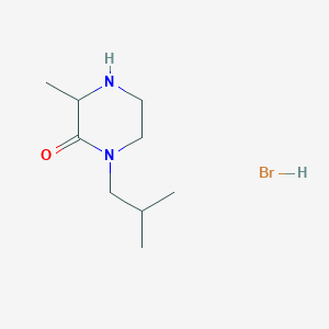 1-Isobutyl-3-methylpiperazin-2-one hydrobromide