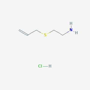 2-(Prop-2-en-1-ylsulfanyl)ethan-1-amine hydrochloride