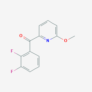 2-(2,3-Difluorobenzoyl)-6-methoxypyridine