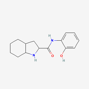 molecular formula C15H20N2O2 B1463009 N-(2-hydroxyphenyl)-octahydro-1H-indole-2-carboxamide CAS No. 1251923-93-9