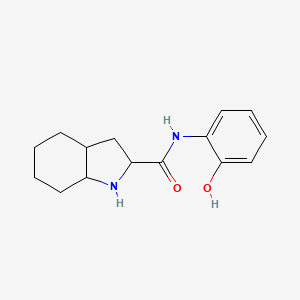 N-(2-hydroxyphenyl)-octahydro-1H-indole-2-carboxamide