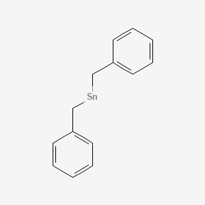 molecular formula C14H14Sn B14630282 Dibenzylstannane CAS No. 57025-32-8