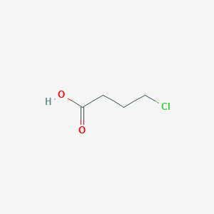 molecular formula C4H7ClO2 B146303 4-Chlorobutyric acid CAS No. 627-00-9