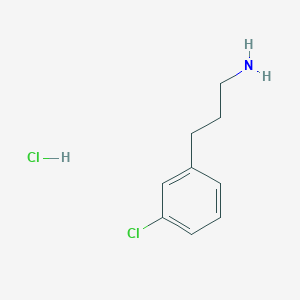 3-(3-Chlorophenyl)propan-1-amine hydrochloride