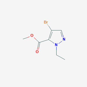 molecular formula C7H9BrN2O2 B1463045 Methyl 4-bromo-1-ethyl-1H-pyrazole-5-carboxylate CAS No. 1185320-26-6