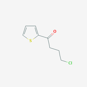 molecular formula C8H9ClOS B146305 4-Chloro-1-(2-thienyl)butan-1-one CAS No. 43076-59-1