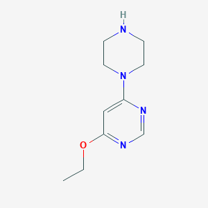 4-Ethoxy-6-(piperazin-1-yl)pyrimidine