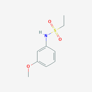 molecular formula C9H13NO3S B14630595 N-(3-methoxyphenyl)ethanesulfonamide CAS No. 57616-21-4