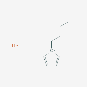 molecular formula C9H13Li B146306 Lithium n-butylcyclopentadienide CAS No. 135630-43-2