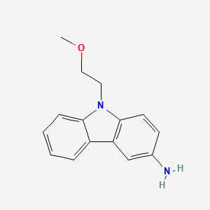 9-(2-methoxyethyl)-9H-carbazol-3-amine