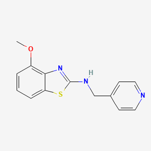 4-methoxy-N-(pyridin-4-ylmethyl)benzo[d]thiazol-2-amine