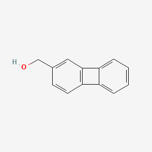 molecular formula C13H10O B14630703 2-Biphenylenemethanol CAS No. 57244-42-5