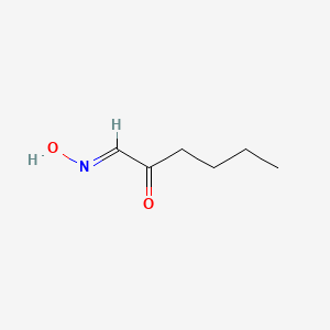 molecular formula C6H11NO2 B14630734 2-Oxohexanal 1-oxime CAS No. 53520-49-3