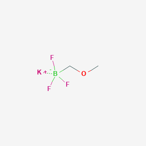 molecular formula C2H5BF3KO B1463094 Potassium methoxymethyltrifluoroborate CAS No. 910251-11-5