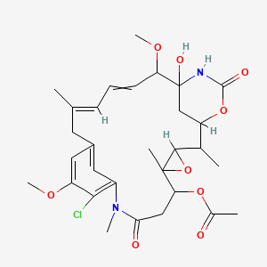 molecular formula C30H39ClN2O9 B14630982 Ansamitocin P-1 CAS No. 57103-69-2