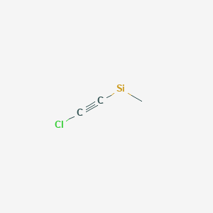 molecular formula C3H3ClSi B14631073 CID 78070485 