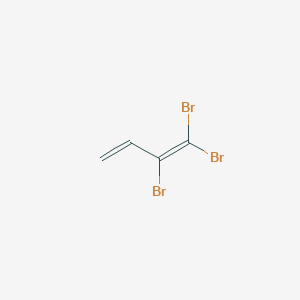 molecular formula C4H3Br3 B14631345 1,1,2-Tribromobuta-1,3-diene CAS No. 53978-01-1