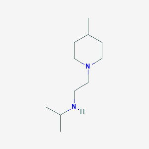N-[2-(4-Methylpiperidin-1-YL)ethyl]propan-2-amine