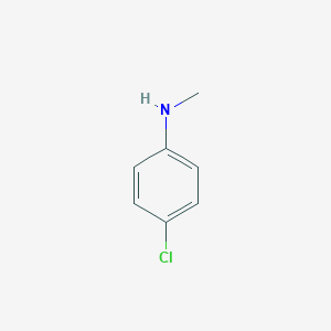 molecular formula C7H8ClN B146314 4-Chloro-N-methylaniline CAS No. 932-96-7