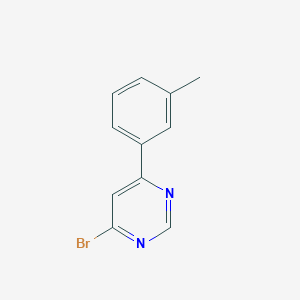 4-Bromo-6-(m-tolyl)pyrimidine