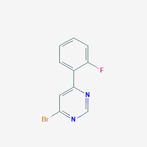 4-Bromo-6-(2-fluorophenyl)pyrimidine