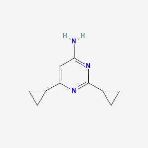 2,6-Dicyclopropylpyrimidin-4-amine