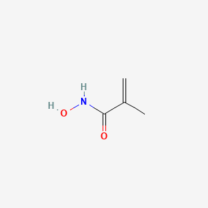 molecular formula C4H7NO2 B14631681 N-Hydroxy-2-methylprop-2-enamide CAS No. 55144-27-9