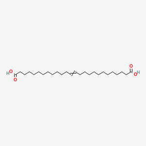 molecular formula C26H48O4 B14631935 Hexacos-13-enedioic acid CAS No. 53481-03-1