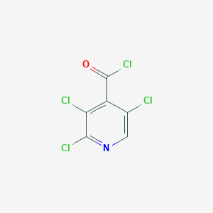 molecular formula C6HCl4NO B1463194 2,3,5-Trichloroisonicotinoyl chloride CAS No. 1221791-81-6