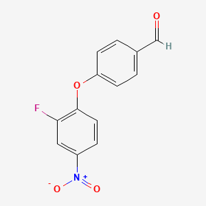 4-(2-Fluoro-4-nitrophenoxy)-benzaldehyde
