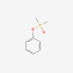 molecular formula C8H11O2P B14632053 Phenyl dimethylphosphinate CAS No. 57244-61-8