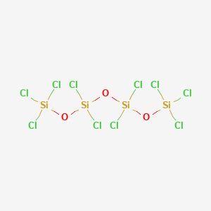 molecular formula Cl10O3Si4 B14632255 Decachlorotetrasiloxane CAS No. 56240-64-3