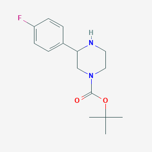 tert-Butyl 3-(4-fluorophenyl)piperazine-1-carboxylate