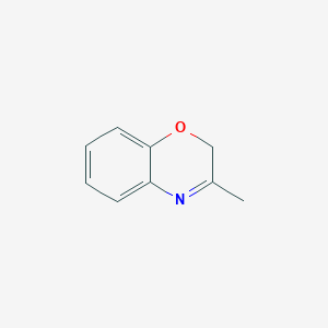 molecular formula C9H9NO B14632373 2H-1,4-Benzoxazine, 3-methyl- CAS No. 55000-20-9