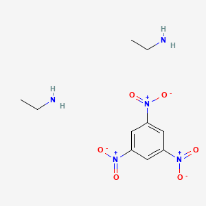 molecular formula C10H17N5O6 B14632434 Ethanamine;1,3,5-trinitrobenzene CAS No. 56270-18-9