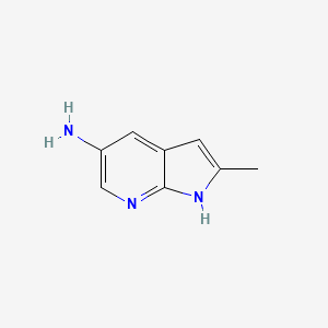 B1463245 2-methyl-1H-pyrrolo[2,3-b]pyridin-5-amine CAS No. 910818-29-0