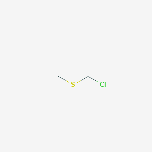 molecular formula C2H5ClS B146325 Chloromethyl methyl sulfide CAS No. 2373-51-5
