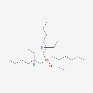 molecular formula C24H51AsO B14632507 Tris(2-ethylhexyl)(oxo)-lambda~5~-arsane CAS No. 54664-64-1