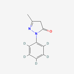 molecular formula C10H10N2O B1463254 Edaravone D5 