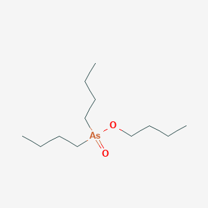 molecular formula C12H27AsO2 B14632540 Butyl dibutylarsinate CAS No. 56269-03-5