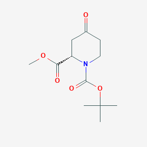 molecular formula C12H19NO5 B1463255 AN-12-H5 intermediate-2 CAS No. 756486-14-3