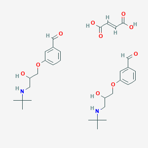 molecular formula C32H46N2O10 B14632644 (E)-but-2-enedioic acid;3-[3-(tert-butylamino)-2-hydroxypropoxy]benzaldehyde CAS No. 56138-52-4